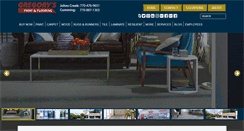 Desktop Screenshot of gregoryspaintandflooring.com